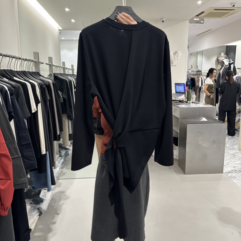 DIARRA韓國代購㊣女裝新款25秋冬時尚真品推薦熱賣職業衛衣DIARRA衛衣