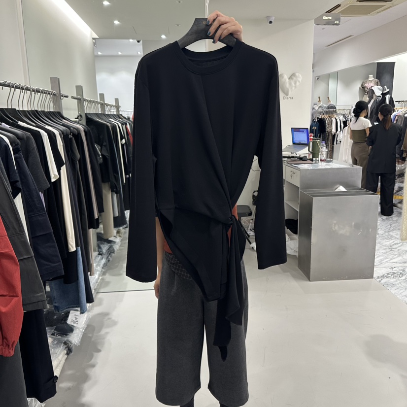 DIARRA韓國代購㊣女裝新款25秋冬時尚真品推薦熱賣職業衛衣DIARRA衛衣圖色2