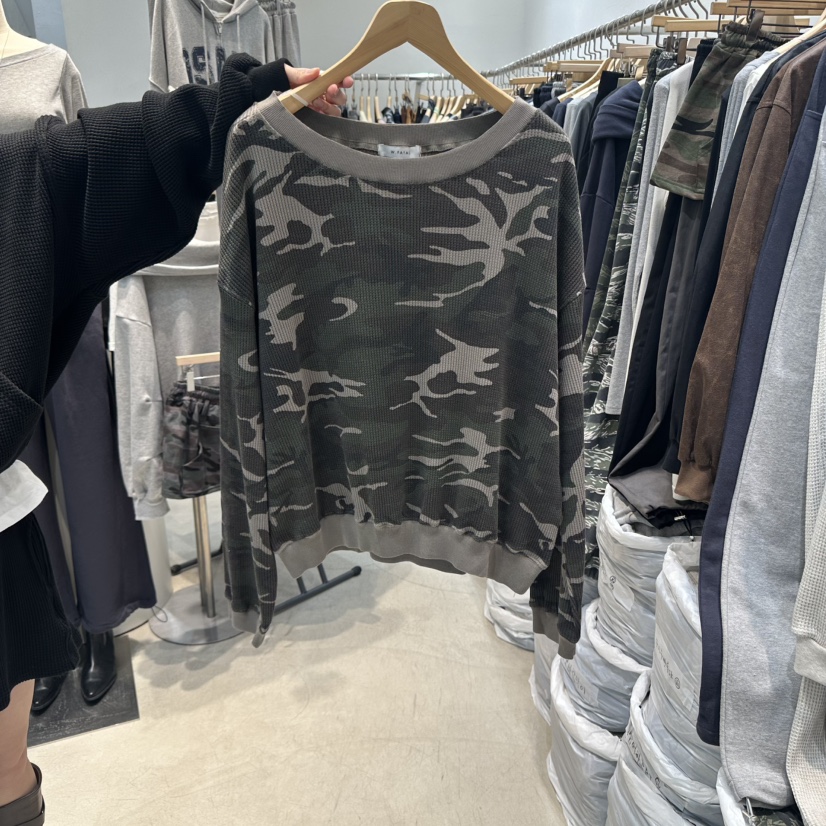 W.FATAL東大門㊣代購女裝新款職業時尚25秋冬休閑衛衣迷彩W.FATAL衛衣圖色1