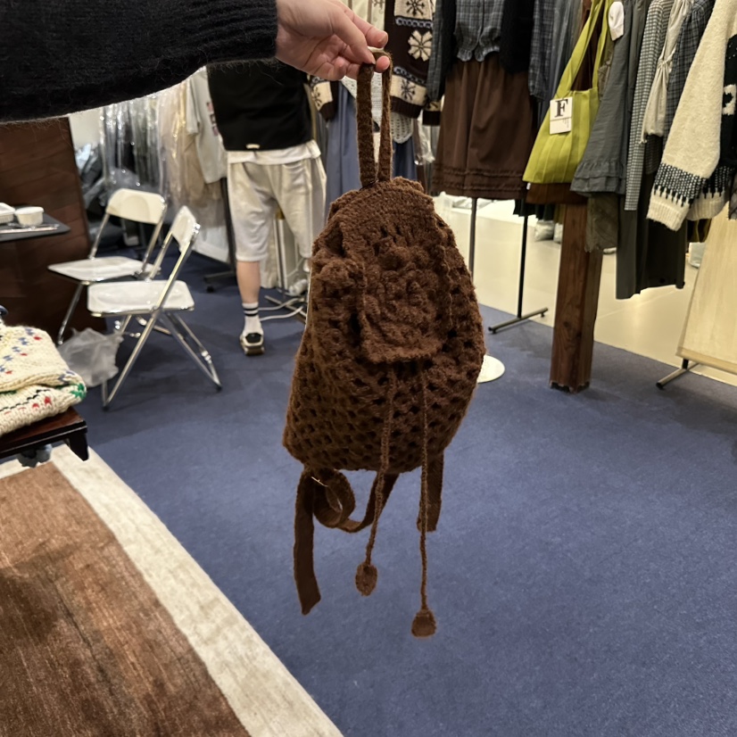 FURE韓國代購㊣女士新品職業人氣休閑真品時尚雙肩背包手工FURE雙肩背包圖色3