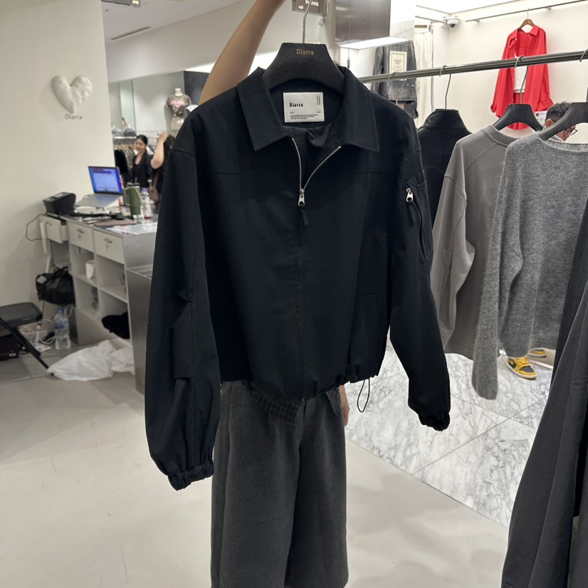 DIARRA韓國代購㊣女裝新款推薦真品時尚人氣25秋冬職業夾克DIARRA夾克圖色2