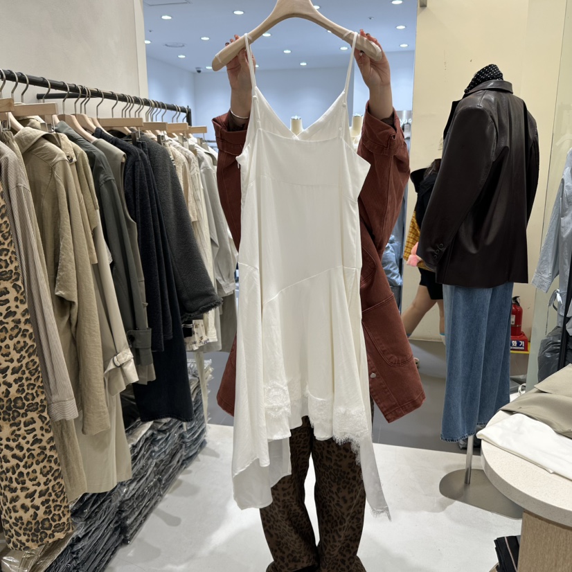 AURA韓國代購㊣女士新品推薦時尚休閑人氣25秋冬職業連衣裙Au ra連衣裙