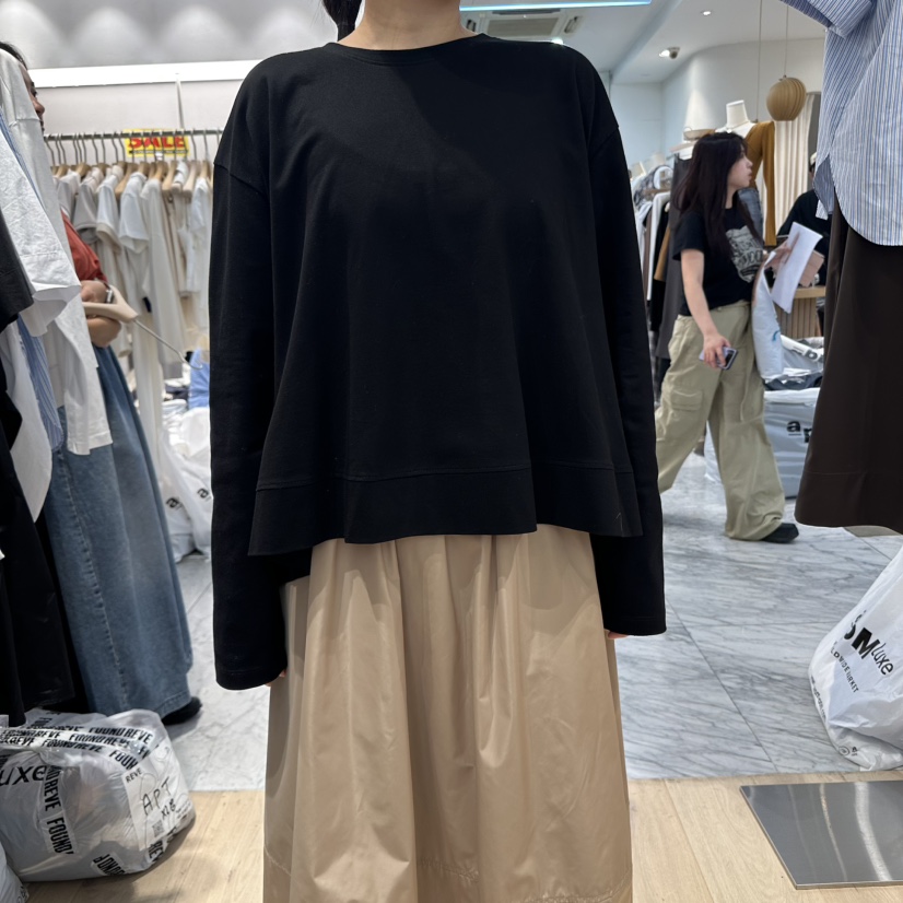 REVE-L東大門㊣直郵女士新款推薦職業熱賣25秋冬時尚長袖T恤REVE-L長袖T恤圖色3
