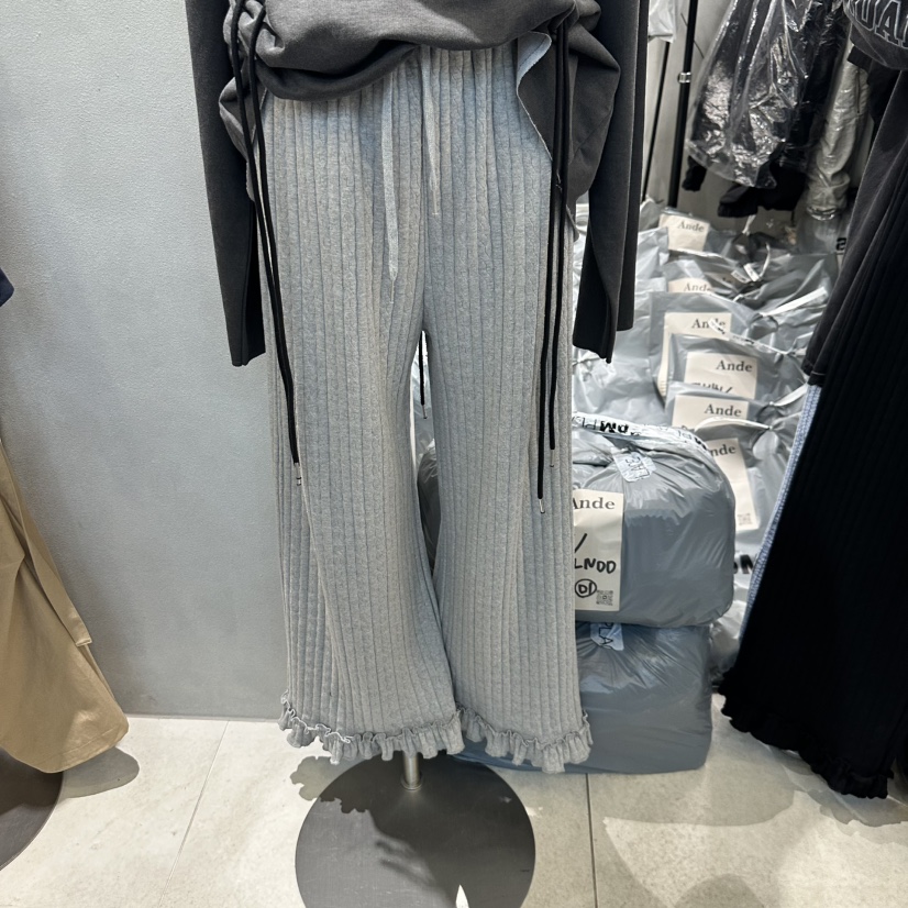 ANDE韓國代購㊣女裝新品真品職業時尚熱賣25秋冬休閑休閑褲Ande休閑褲
