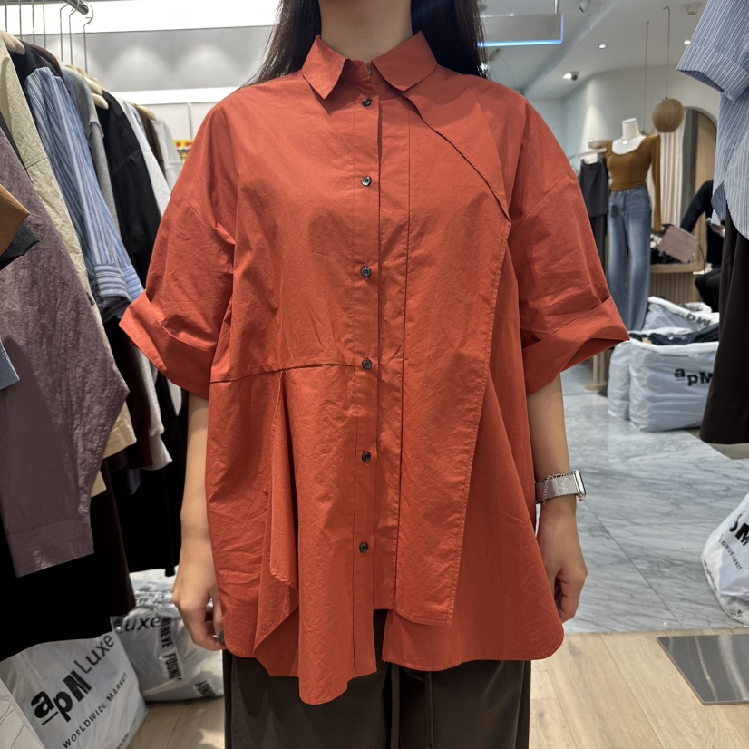REVE-L東大門㊣直郵女裝新品休閑時尚25秋冬推薦襯衫蕾絲衫REVE-L襯衫/蕾絲衫圖色3