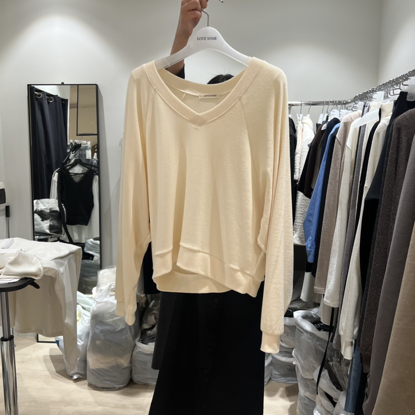 LOVE SOME韓國代購㊣女士新品熱賣休閑時尚職業25秋冬針織衫LOVE SOME針織衫