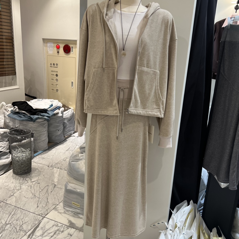 LOVE SOME東大門㊣實拍女士新款熱賣休閑25秋冬半身裙中短裙LOVE SOME半身裙/中短裙
