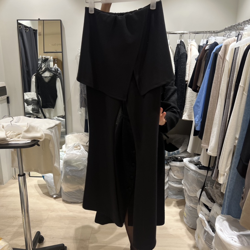 LOVE SOME東大門㊣直郵女裝新款職業推薦人氣裙褲不含腰帶LOVE SOME裙褲圖色2