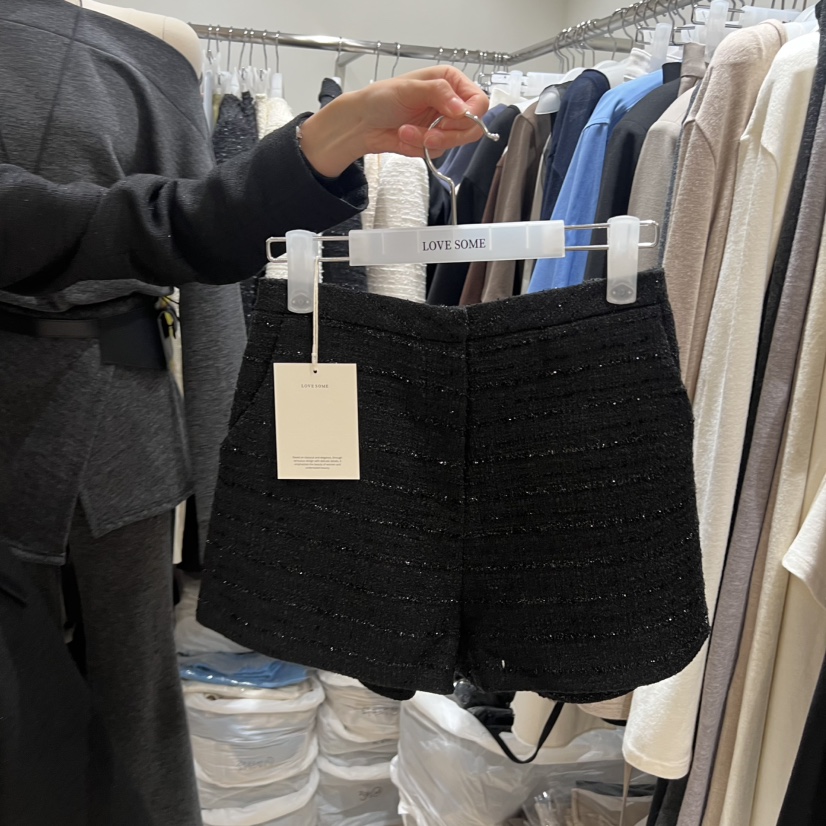 LOVE SOME東大門㊣實拍女裝新款真品休閑推薦熱賣時尚短褲LOVE SOME短褲