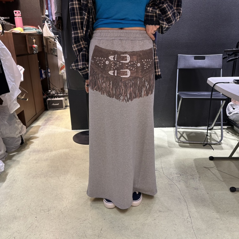 CHAVI韓國直郵㊣女裝新品休閑熱賣時尚推薦職業真品長裙腰帶CHAVI長裙圖色2