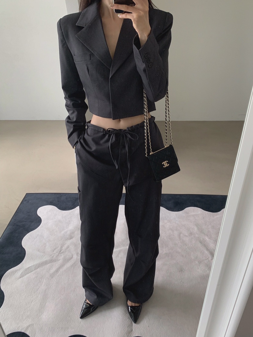 VERANDA東大門㊣代購女士新款熱賣職業人氣推薦真品裙褲工裝褲VERANDA裙褲