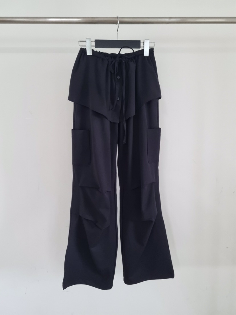 VERANDA東大門㊣代購女士新款熱賣職業人氣推薦真品裙褲工裝褲VERANDA裙褲圖色2