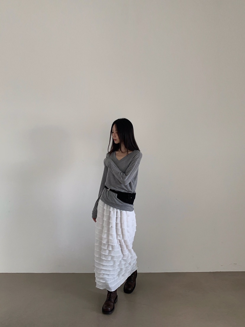 VERANDA東大門㊣直郵女裝新品推薦熱賣人氣時尚休閑真品長裙VERANDA長裙