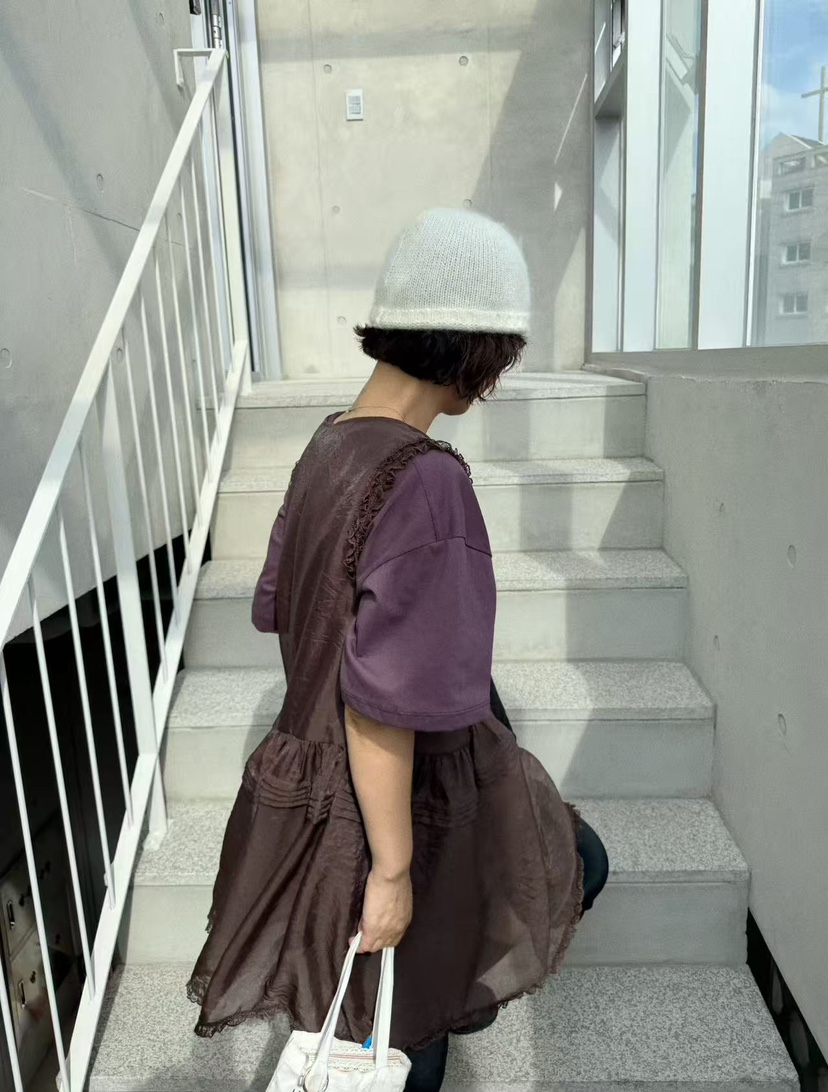 OLI SEOUL韓國代購㊣女士新款推薦真品熱賣25秋冬人氣連衣裙OLI SEOUL連衣裙