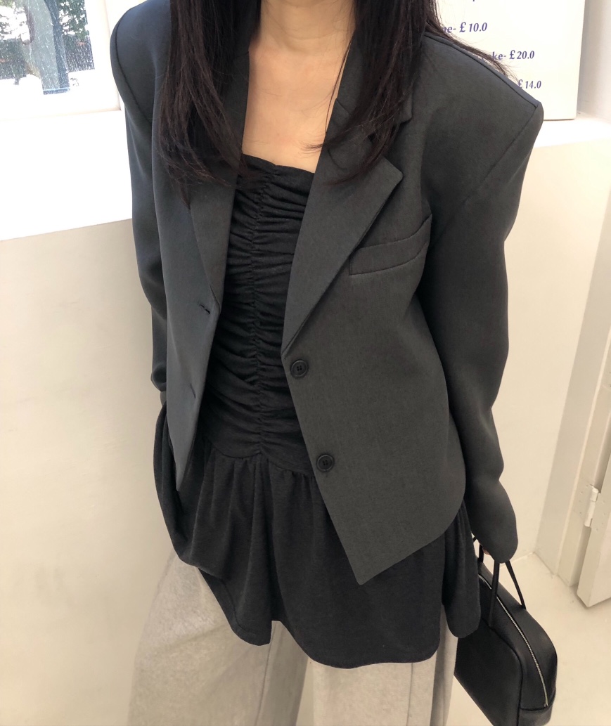 MELTED-P東大門㊣實拍女士新品真品人氣25秋冬推薦時尚夾克MELTED-P夾克