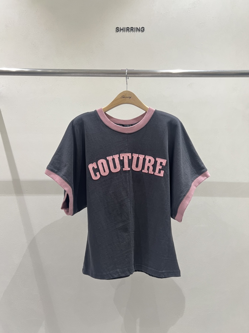 SHIRRING東大門㊣實拍女士新品熱賣職業25秋冬時尚休閑人氣T恤SHIRRINGT恤圖色3