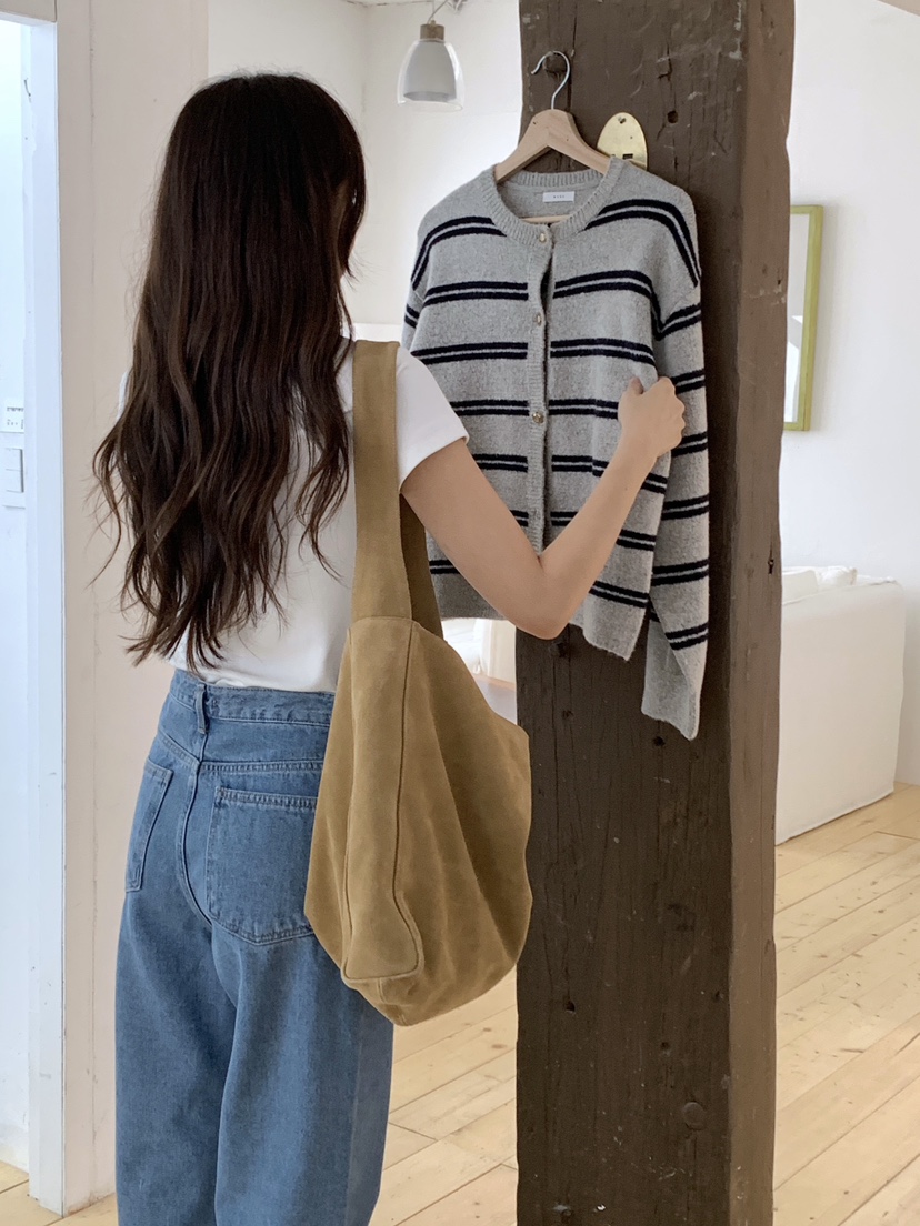 WOOD韓國代購㊣女士新品時尚真品人氣職業熱賣推薦25秋冬針織衫WOOD針織衫