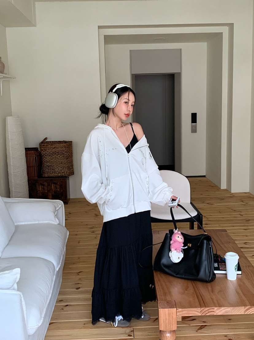 REVE CITE-L韓國直郵㊣女裝新品真品職業推薦夾克連帽拉鏈衫REVE CITE夾克