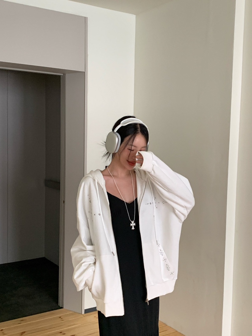 REVE CITE-L韓國直郵㊣女裝新品真品職業推薦夾克連帽拉鏈衫REVE CITE夾克圖色2