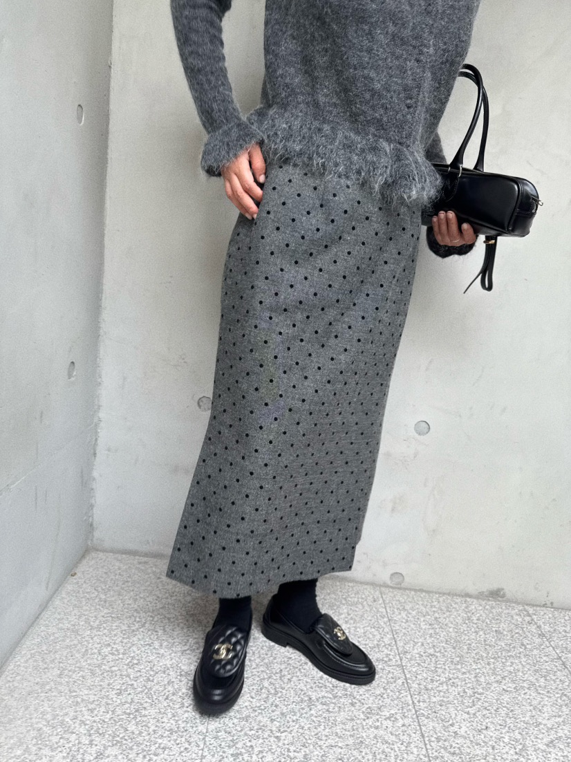 OLI SEOUL韓國代購㊣女裝新款時尚職業休閑熱賣真品推薦長裙OLI SEOUL長裙