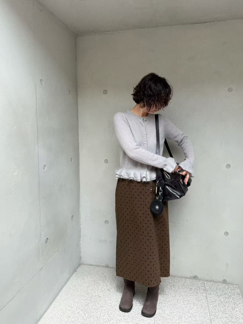 OLI SEOUL韓國代購㊣女裝新款時尚職業休閑熱賣真品推薦長裙OLI SEOUL長裙
