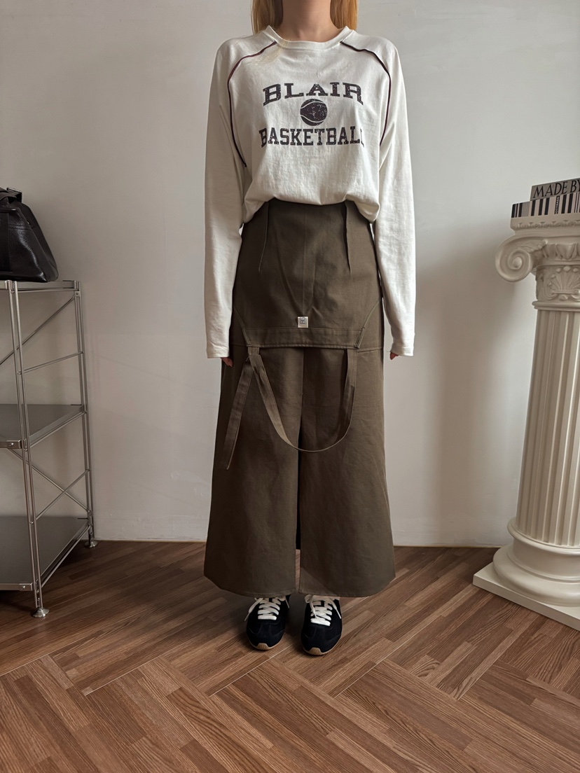 EGG IS韓國直郵㊣女裝新品真品熱賣休閑推薦時尚人氣長袖T恤EGG IS長袖T恤圖色1