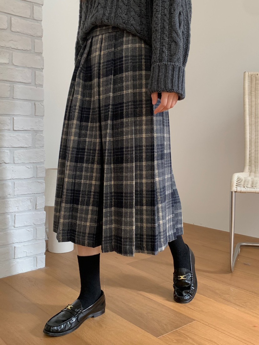 WOOD東大門㊣直郵女士新款休閑熱賣真品時尚人氣職業25秋冬長裙WOOD長裙