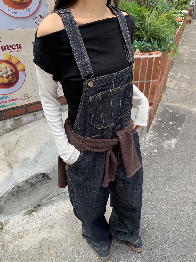 SUNDER MARKET韓國直郵㊣女裝新款推薦真品職業休閑背帶褲SUNDER MARKET背帶褲