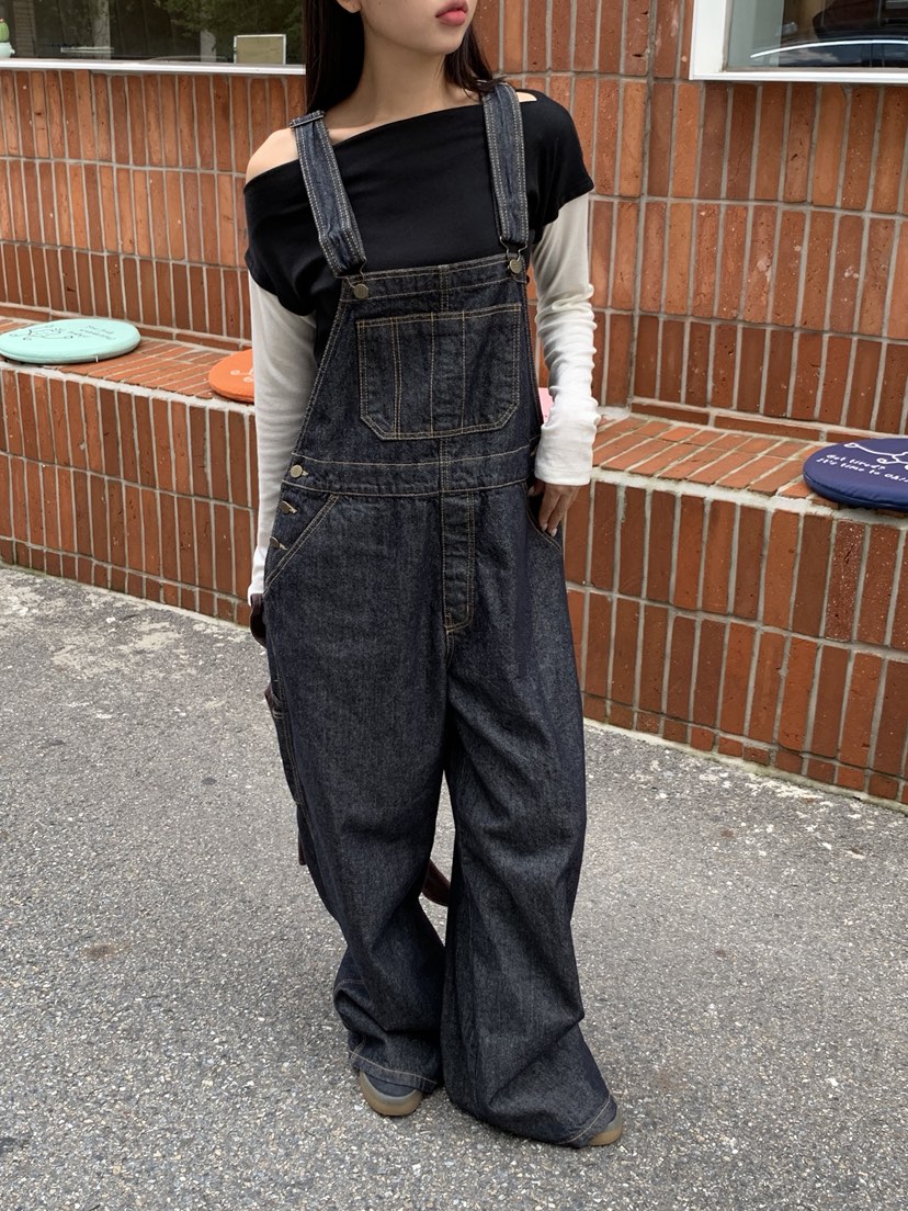 SUNDER MARKET韓國直郵㊣女裝新款推薦真品職業休閑背帶褲SUNDER MARKET背帶褲