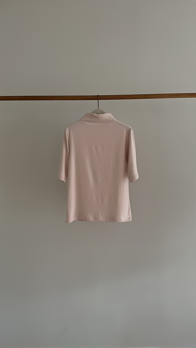 SORBET東大門㊣實拍女裝新款25秋冬職業真品人氣休閑熱賣T恤SORBET/flat whiteT恤