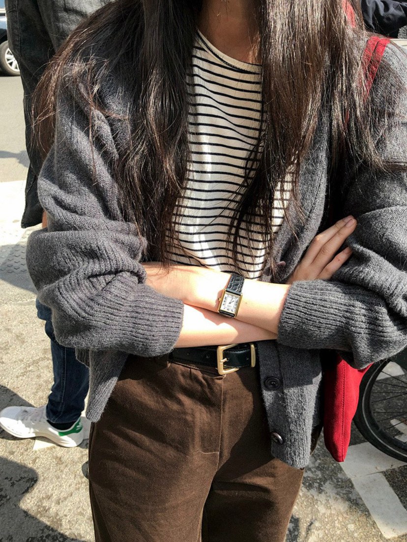 WOOD東大門㊣代購女裝新品熱賣人氣時尚真品休閑針織衫開衫WOOD針織衫