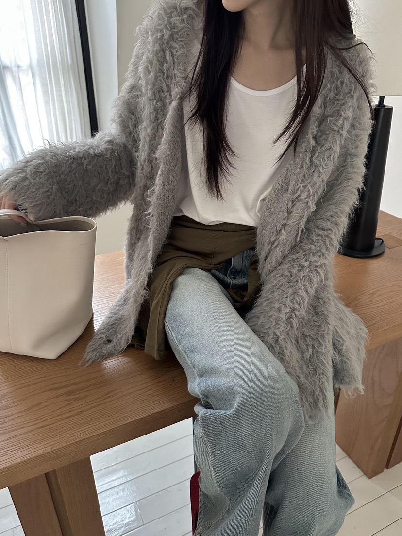 BOWIE東大門㊣實拍女裝新品時尚熱賣職業休閑人氣針織衫開衫BOWIE針織衫