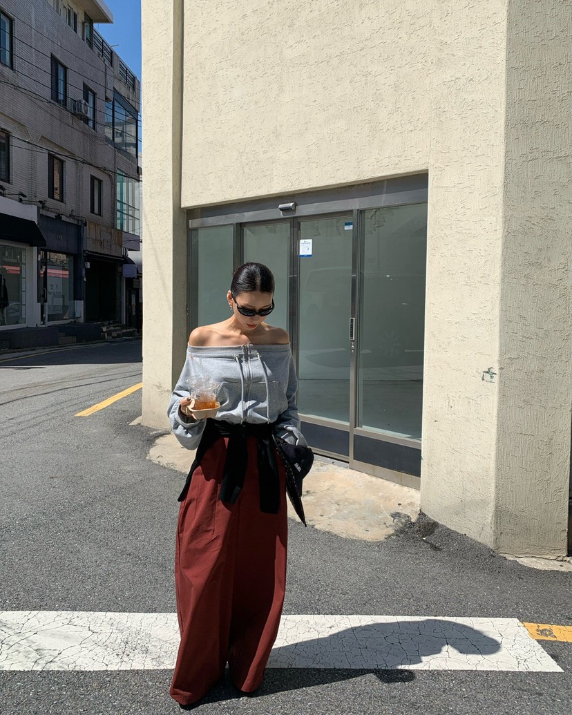 REVE CITE-L韓國直郵㊣女裝新款推薦時尚真品職業衛衣拉鏈REVE CITE衛衣