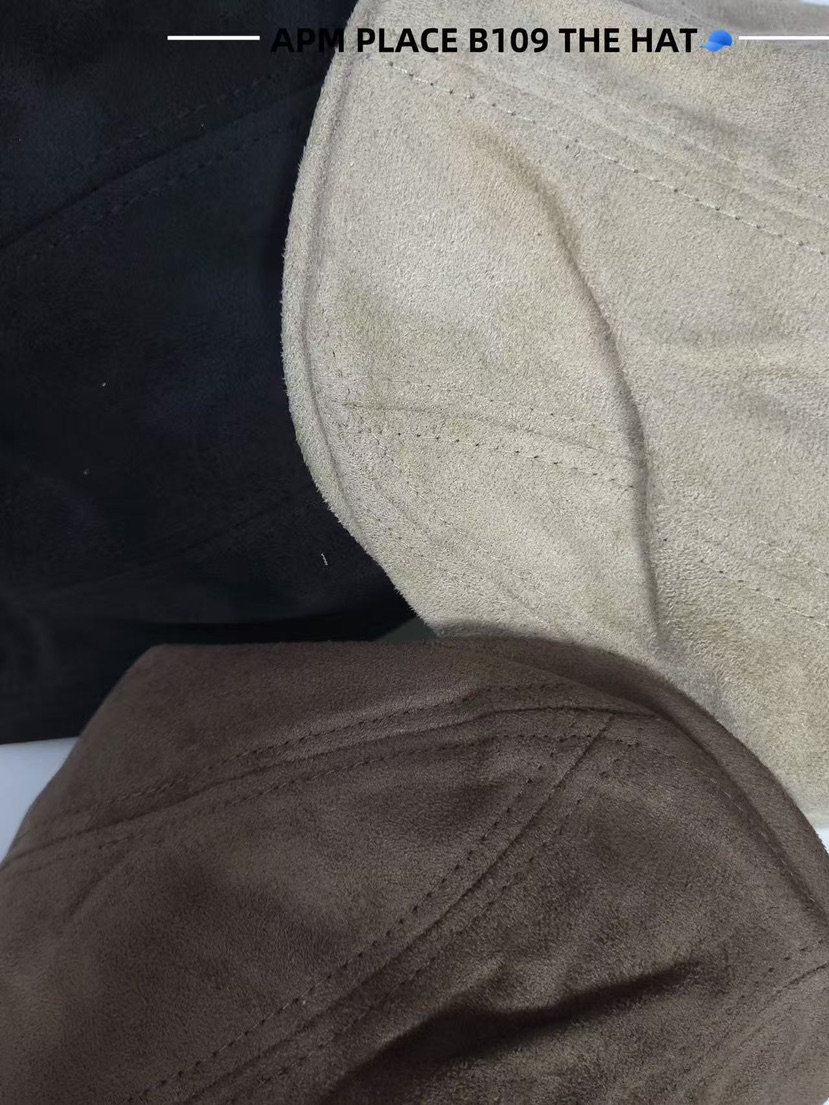 THE HAT-P韓國直郵㊣女裝新品推薦人氣職業休閑帽子絨面革THE HAT帽子