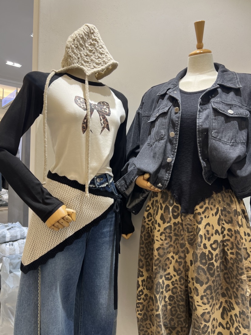 SHIRRING東大門㊣直郵女裝新品推薦25秋冬職業人氣熱賣牛仔褲SHIRRING牛仔褲