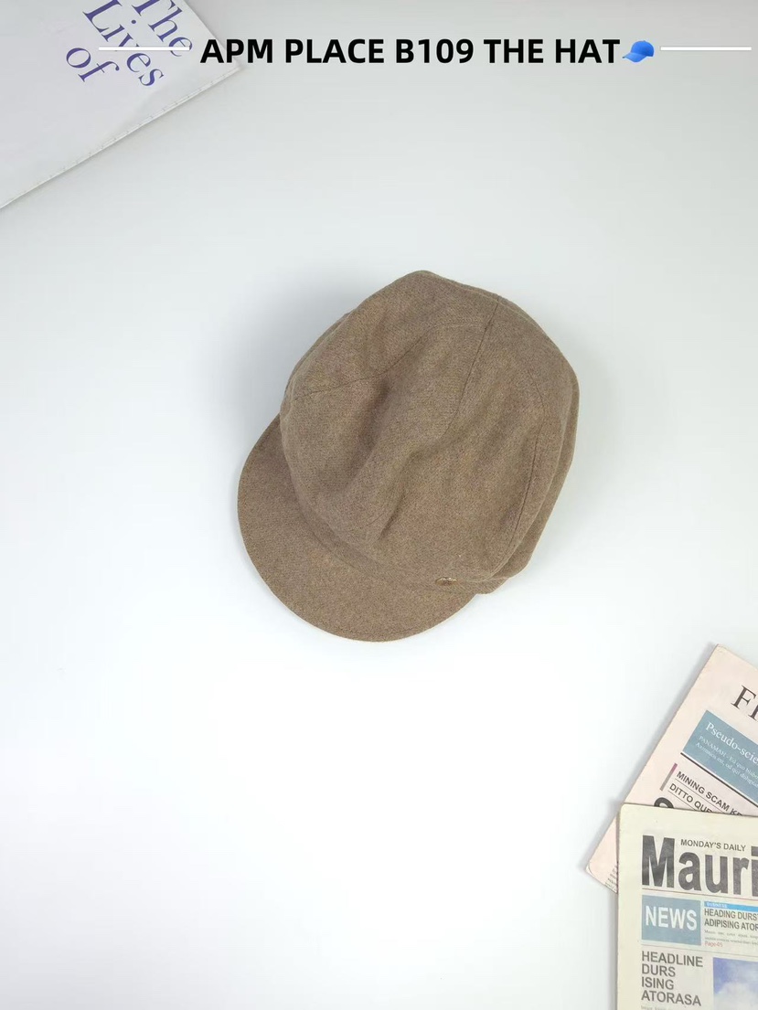 THE HAT-P東大門㊣實拍女士新款25秋冬時尚職業人氣休閑帽子THE HAT帽子圖色2
