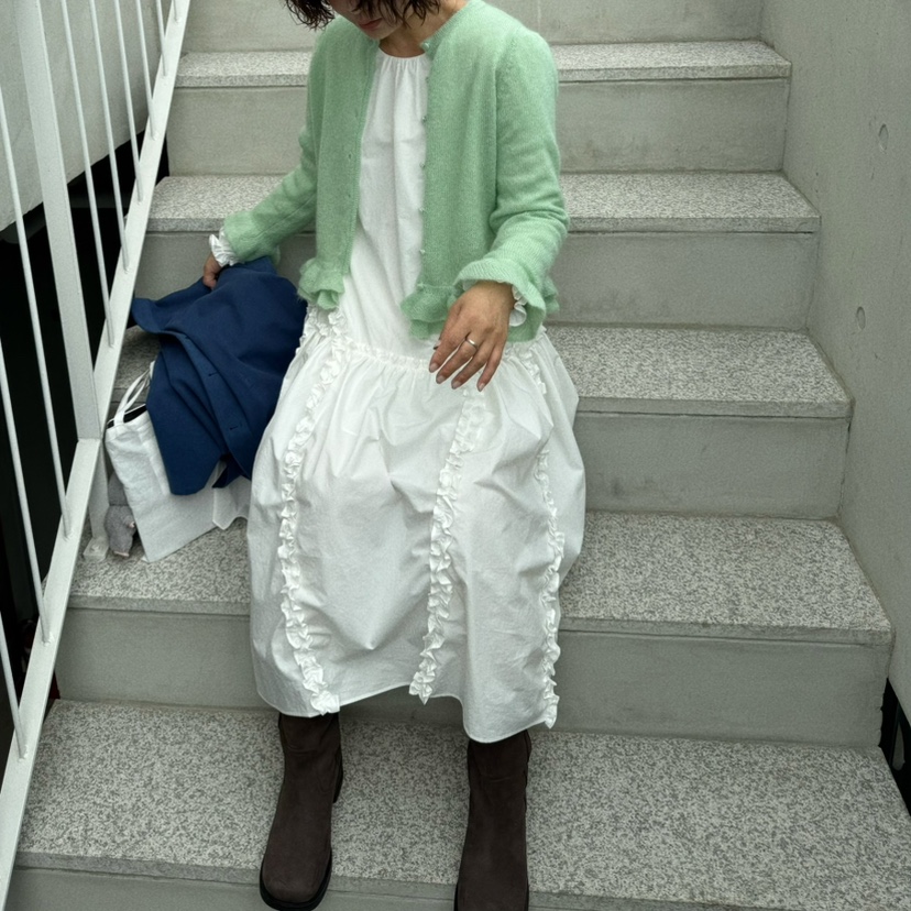 OLI SEOUL東大門㊣實拍女士新款推薦25秋冬真品時尚連衣裙OLI SEOUL連衣裙