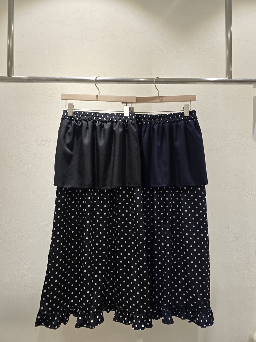 LIKEVAM韓國代購㊣女士新款熱賣25秋冬職業休閑時尚長裙荷葉邊LIKEVAM長裙