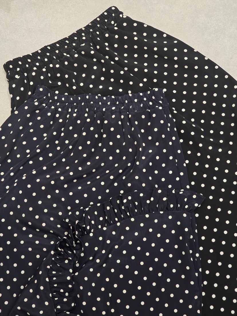 LIKEVAM韓國代購㊣女士新款熱賣25秋冬職業休閑時尚長裙荷葉邊LIKEVAM長裙