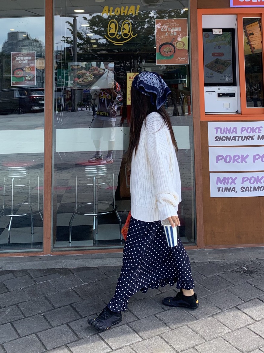 LIKEVAM韓國代購㊣女士新款熱賣25秋冬職業休閑時尚長裙荷葉邊LIKEVAM長裙