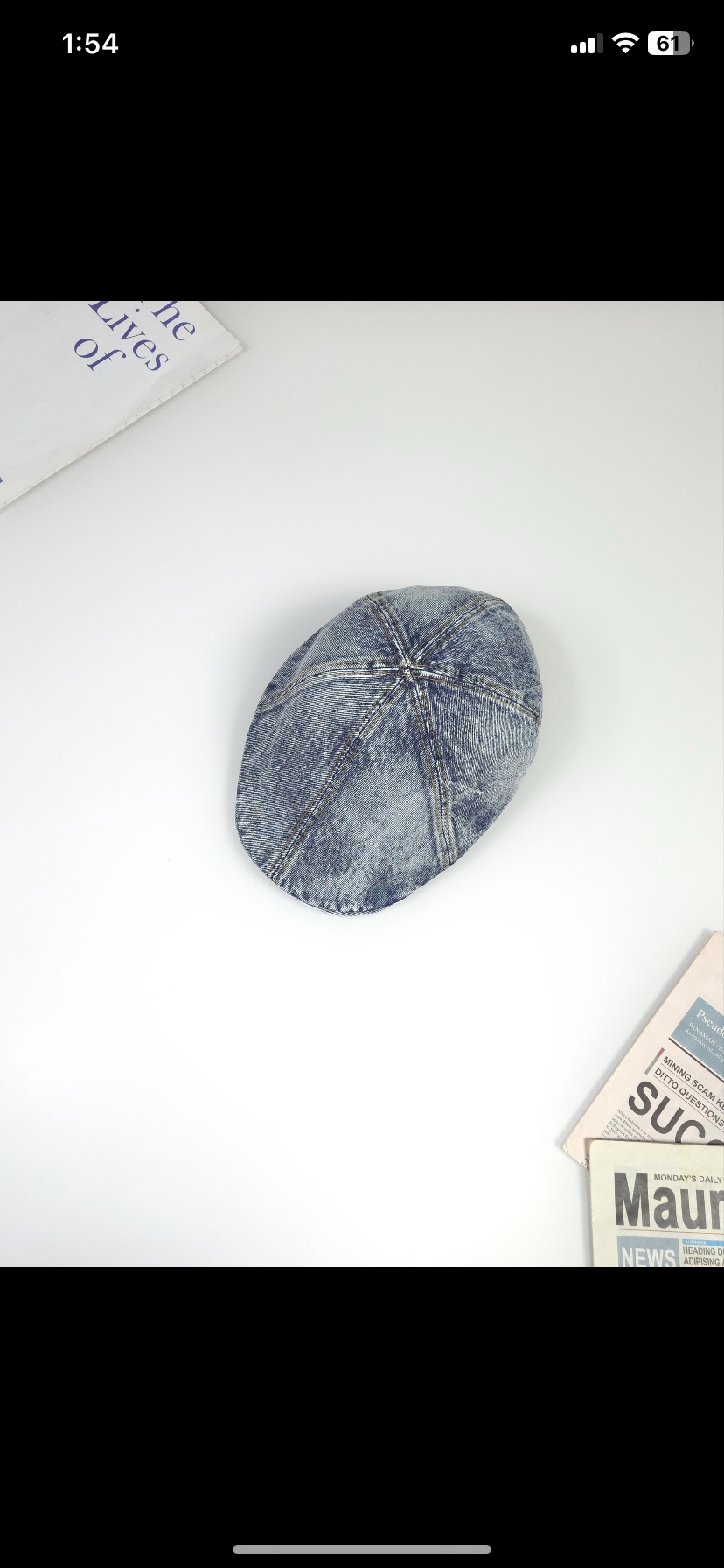 THE HAT-P韓國代購㊣女士新品休閑25秋冬職業時尚真品帽子THE HAT帽子