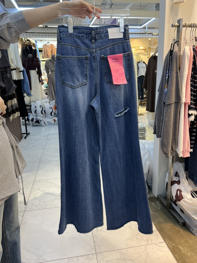 BLUE BANANA東大門㊣直郵女士新款休閑真品熱賣牛仔褲復古BLUE BANANA牛仔褲