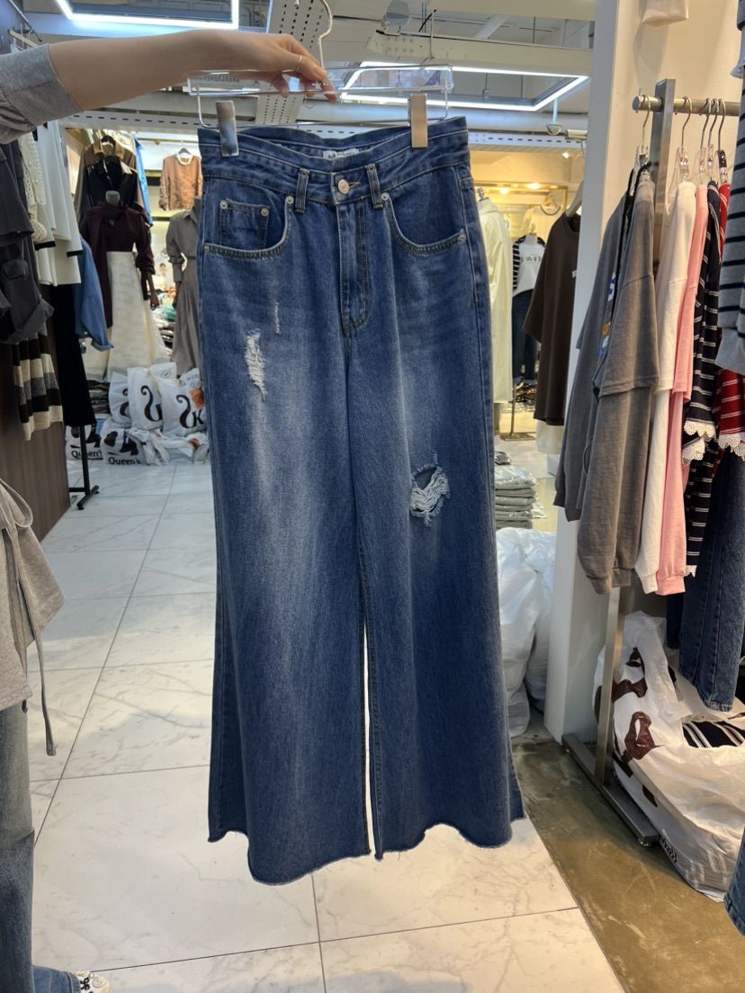 BLUE BANANA東大門㊣直郵女士新款休閑真品熱賣牛仔褲復古BLUE BANANA牛仔褲圖色1