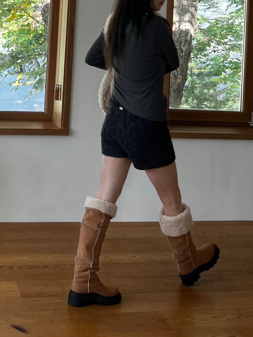 LIKEVAM東大門㊣代購女士新款熱賣25秋冬時尚休閑人氣職業短褲LIKEVAM短褲