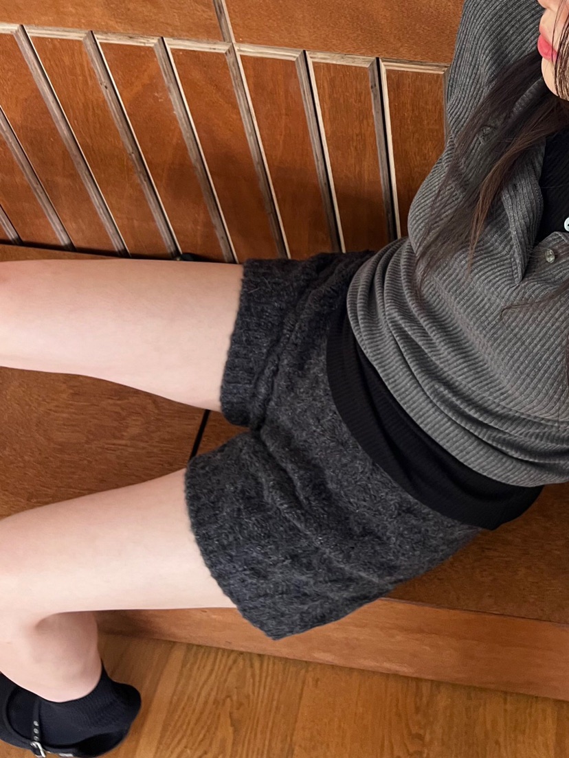 LIKEVAM東大門㊣代購女士新款熱賣25秋冬時尚休閑人氣職業短褲LIKEVAM短褲