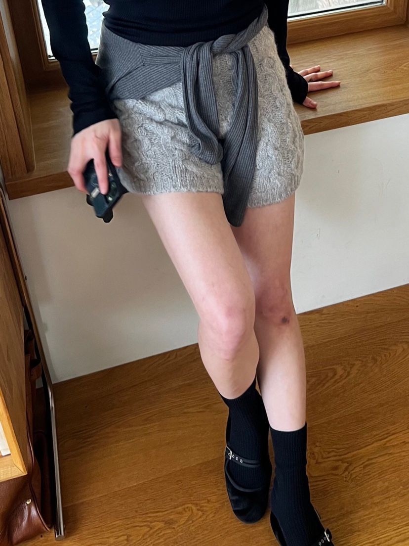 LIKEVAM東大門㊣代購女士新款熱賣25秋冬時尚休閑人氣職業短褲LIKEVAM短褲