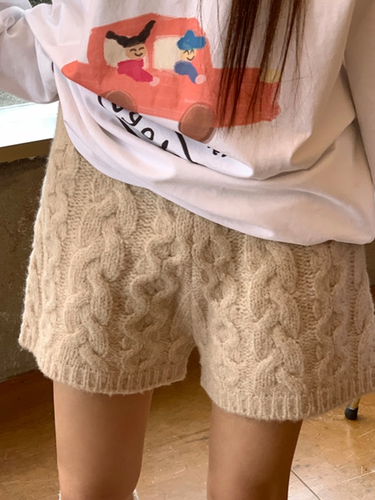 LIKEVAM東大門㊣代購女士新款熱賣25秋冬時尚休閑人氣職業短褲LIKEVAM短褲