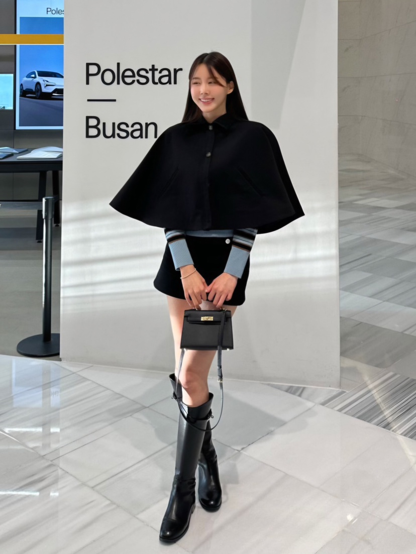 LIKEVAM東大門㊣代購女士新款熱賣人氣休閑25秋冬職業夾克斗篷LIKEVAM夾克