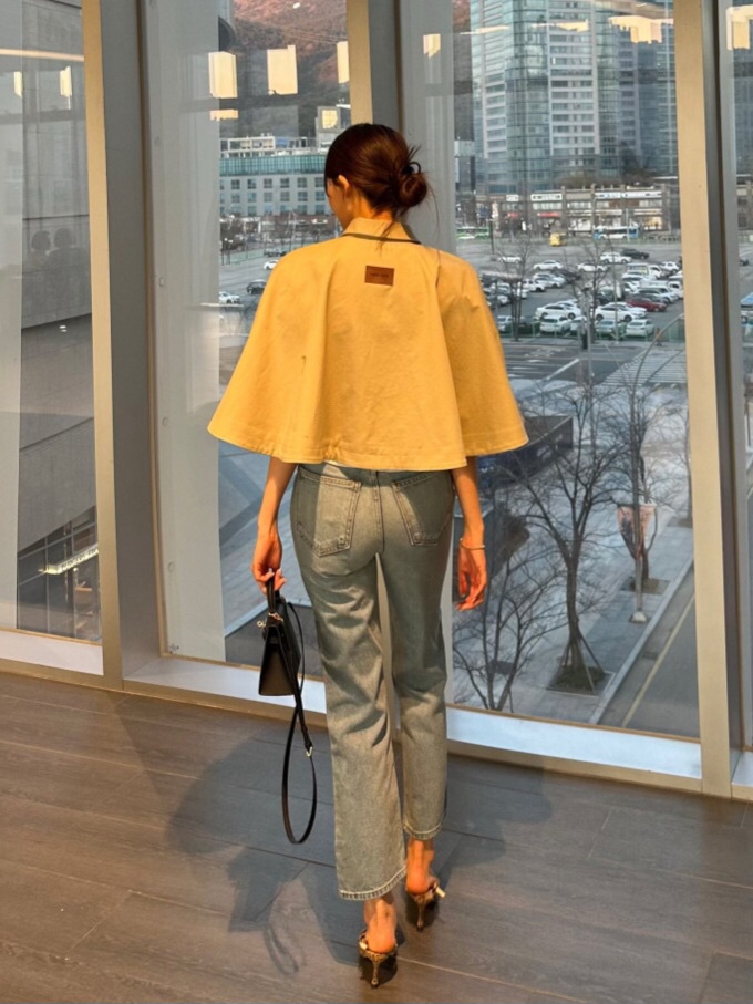 LIKEVAM東大門㊣代購女士新款熱賣人氣休閑25秋冬職業夾克斗篷LIKEVAM夾克