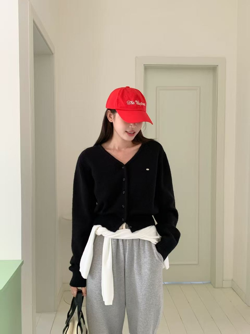 FRILL-T東大門㊣實拍女士新品25秋冬職業真品推薦針織衫開衫FRILL-T針織衫